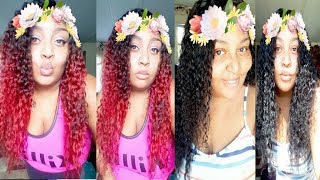 HOW TO DYE RED HAIR TO BLACK • TUTORIAL