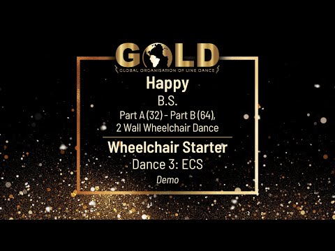 GOLD 2023 Wheelchair Starter - Dance 3: ECS "Happy" - Demo with music