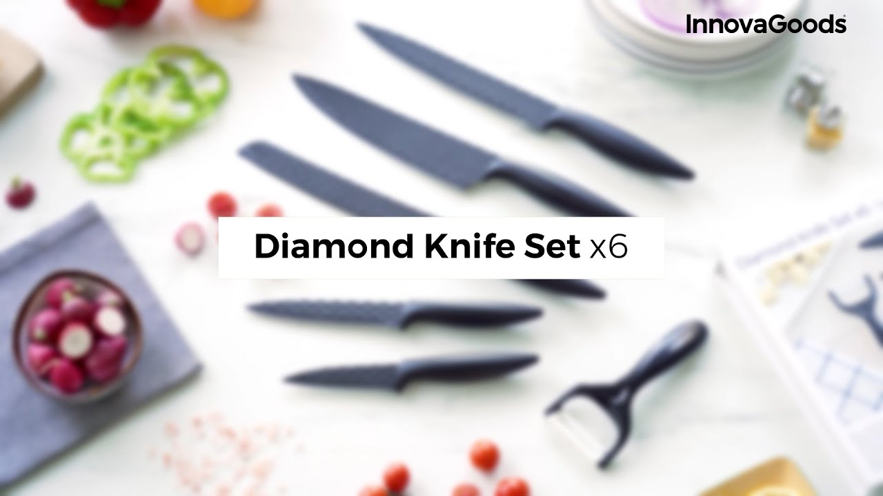 Diamond Shard Knife Set 6 Pieces - NAcloset