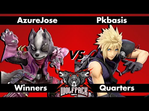 AzureJose (Wolf) vs. Pkbasis (Cloud) - WQF | Wolfpack Gaming SSBU Tournament (5/25/2022)