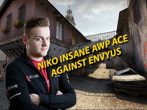 NIKO INSANE AWP ACE AGAINST ENVYUS ON INFERNO