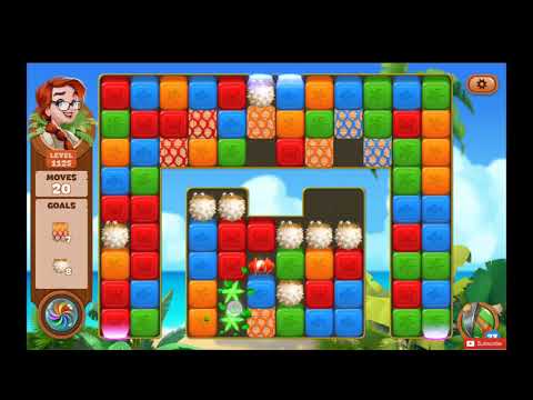 Lost Island Blast Adventure Level 1125 NO BOOSTERS - A S GAMING