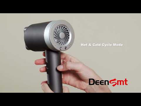 Deen Smart Ionic Hair Dryer w/ Attachments
