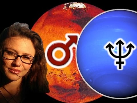 Neptune aspect Mars in Astrology