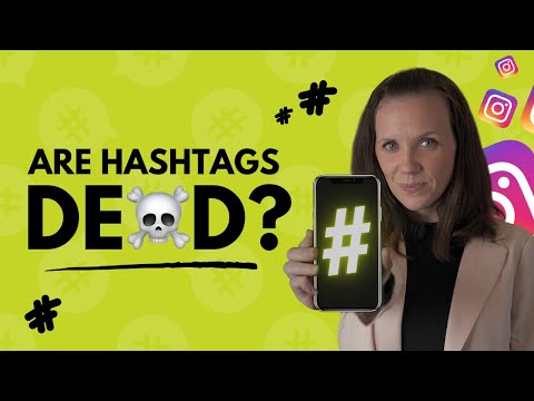 Are HASHTAGS on Instagram DEAD ☠️ How to include them in your strategy!