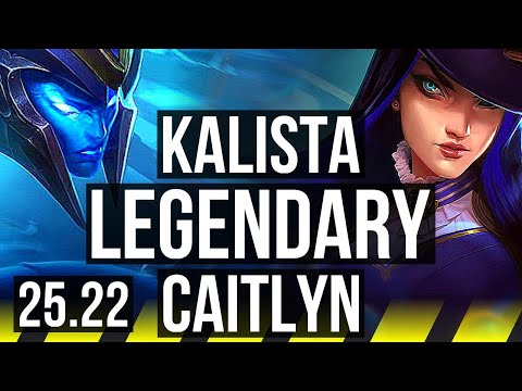 KALISTA & Bard vs CAITLYN & Blitzcrank (ADC) | Legendary | KR Diamond | 25.22