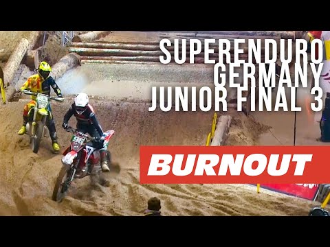 JUNIOR FINAL 3 FULL RACE | SuperEnduro Germany 2019 | BURNOUT