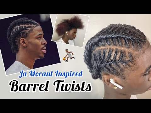 Ja Morant Barrel Braids
