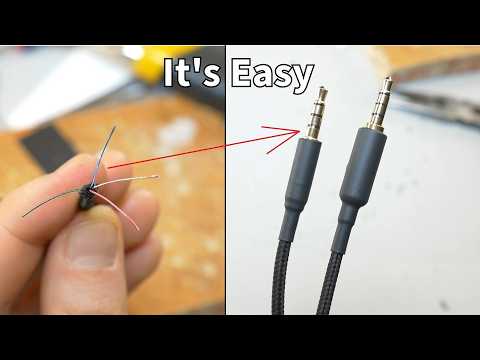 How to Solder and Fix 3.5mm Jack at Home