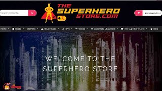 Superhero Store Look Inside Dress Up Like a Superhero