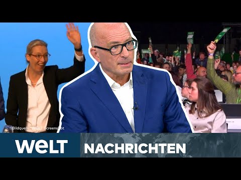 AFD-BLOCKADE: "Strafbar!" Grüne Jugend will Parteitag in Essen verhindern! | WELT STREAM