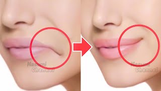Fix Droopy Mouth Corners! Remove Fat Around The Mouth, Lower Cheeks, Lift Sagging Cheeks! NO SURGERY