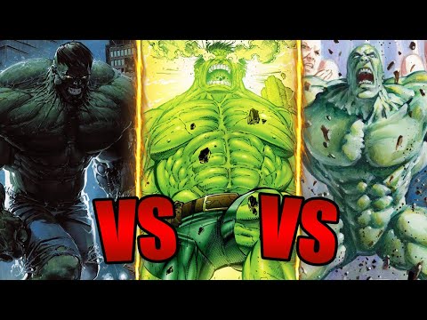 World Breaker Hulk VS Immortal Hulk VS Space Punisher Hulk | Who Will Win?