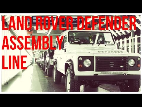 2015 Land Rover Defender Összeszerelő sor