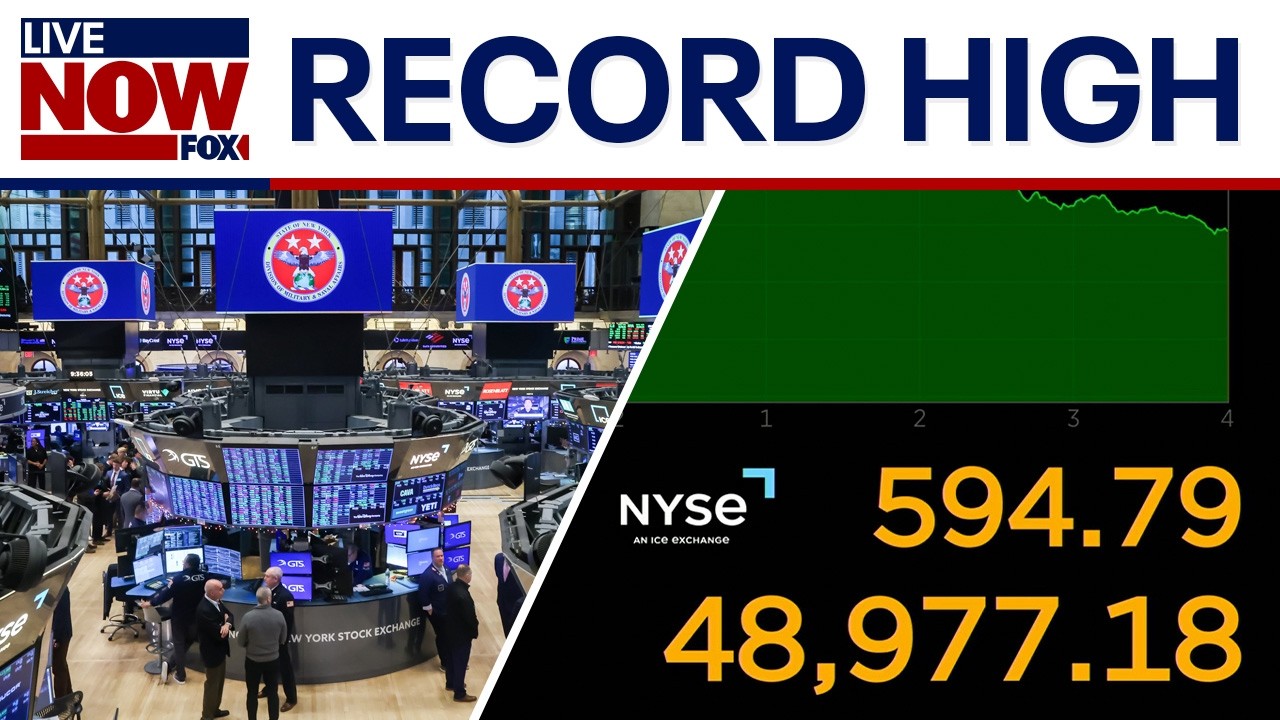 Stock Market news: Dow hits record high, crosses 49K for first time