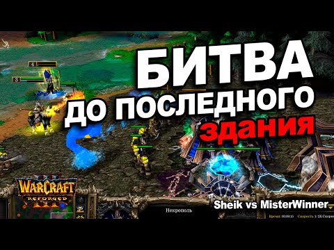 Битва до последнего здания | Sheik vs MisterWinner