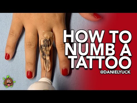 Tattooing 101-Numbing A Tattoo