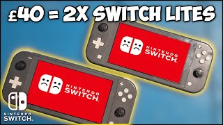 2x Very cheap Switch Lite's | But neither turn on? :(