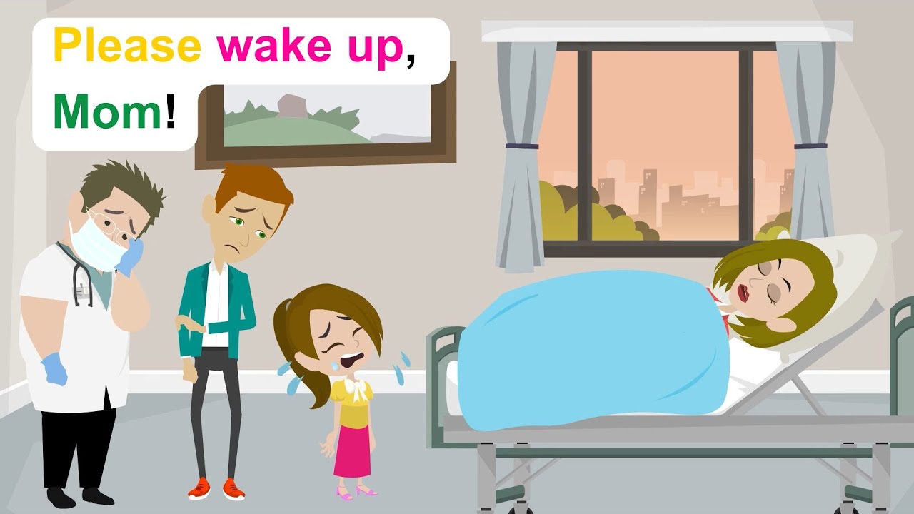 Ella's mother is very sick - Comedy Animated Story - Ella English