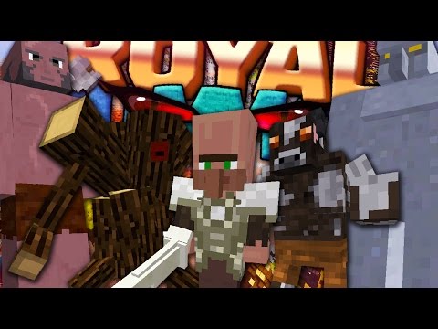 MOB BATTLE TRA GIGANTI ENT E MINOTAURO - Minecraft ITA - ROYAL RUMMOB
