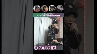 @tako3432’s Spinnin cover for OWBC22 went crazy🔥 #loopstation #beatboxbattle #beatbox