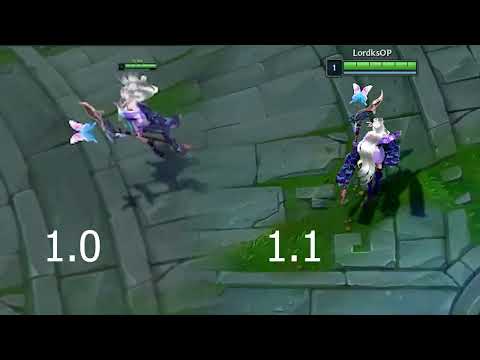 Spirit Blossom Janna 1.1 Update League of Legends Custom Skin