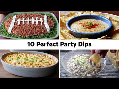 10 Perfect Party Dips | Buffalo Chicken, Queso,...