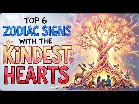 Top 6 Zodiac Signs With the Kindest Hearts