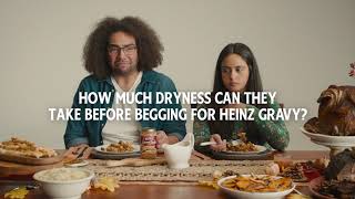 Heinz Gravy - World's Driest Taste Test - Eating