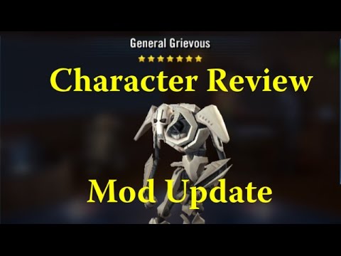 Star Wars: Galaxy Of Heroes - General Grievous Character Review - Mod UPDATE