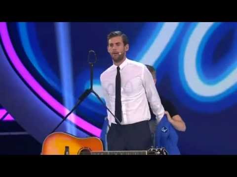 Pär Lernström sjunger "En kväll i juni" i Idol Sverige (TV4)