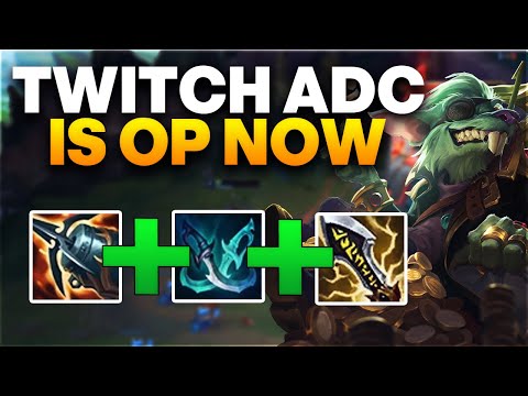 Twitch is actually insane in season 12?! - Twitch ADC Gameplay