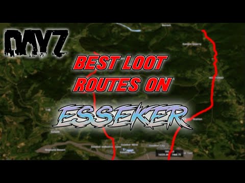 I found the BEST LOOT ROUTES on ESSEKER after 100 hours of playtime (DayZ Loot guide and map)