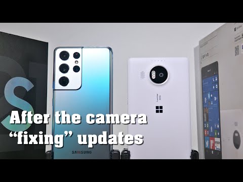 Samsung Galaxy S21 Ultra vs. Lumia 950XL - camera comparison