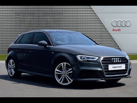 AUDI A3 TFSI S LINE GREY 2017