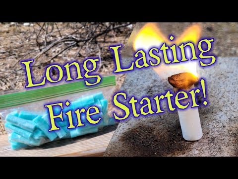 How to make long lasting DIY Fire Plugs! + DIY Fire Plugs VS Bigfoot Bush Craft Fire Starters!