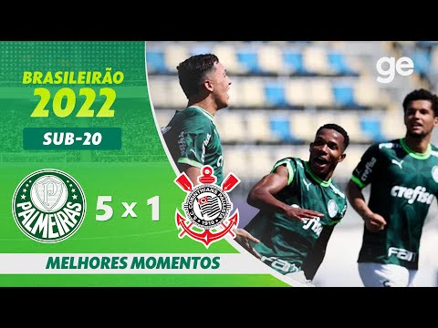 Gols e lances de Palmeiras x Corinthians