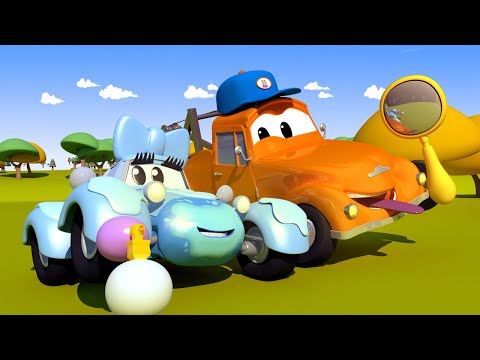 Tomova Autopraonica u Auto Gradu 💧 Beba Katy - Crtani sa kamionima za djecu