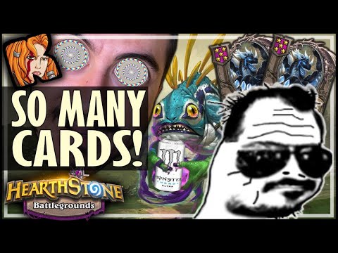HAND TOO FULL IN BG?! - Hearthstone Battlegrounds