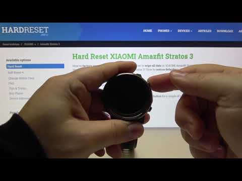 How to Force Restart XIAOMI Amazfit Stratos 3 – Soft Reset