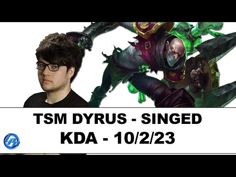 TSM Dyrus - Singed vs Irelia - NA SoloQ