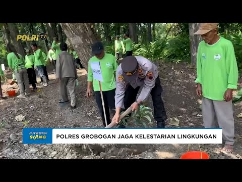 POLRES GROBOGAN PEDULI KELESTARIAN LINGKUNGAN