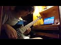 Mac Miller - surf bass solo cover