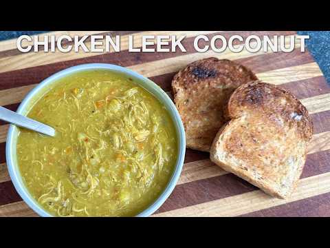 Chicken Leek Coconut Soup - You Suck at Cooking (episode 166)