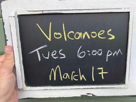 'Nick From Home' Livestream #1 - Volcanoes