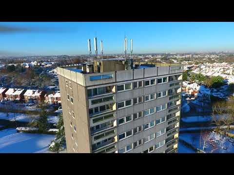 Kings Norton, Birmingham UK, in the snow, WHITE CHRISTMAS