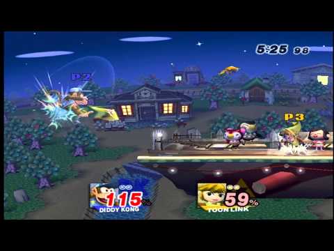 Smash Avengers - Diddy Kong (Yikarur) VS Toon Link (Kunai) - Brawl Competitive Finals 5
