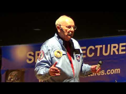 Alan Bean Apollo 12 lecture Pontefract UK Spacelectures October 12 2013