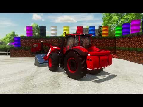 Load And Transport Carrots With Valtra Tractors |FARMING FANTASY