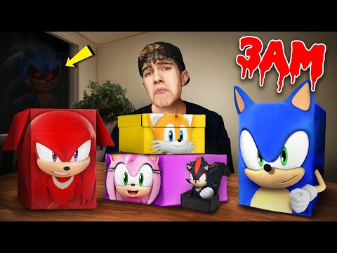 DO NOT OPEN ALL SONIC MYSTERY BOXES at 3 AM!!